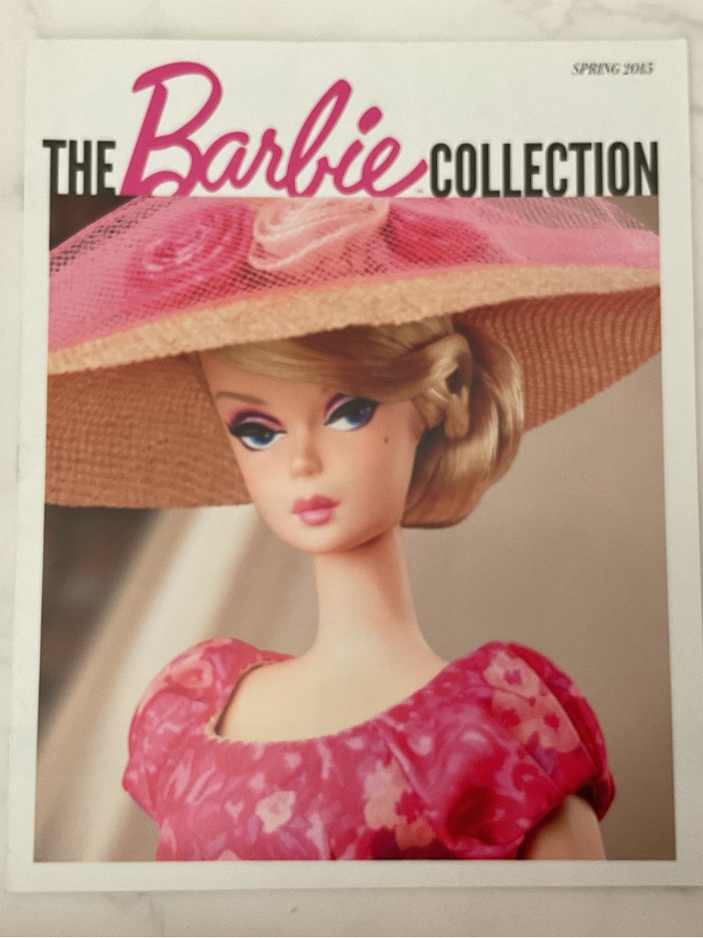 Barbie Collection Catalog Magazine Spring 2015 and Lot of 4 Silkstone Doll Photo